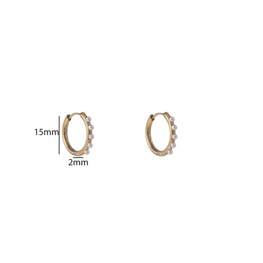 Pearl Hoop E56094-2