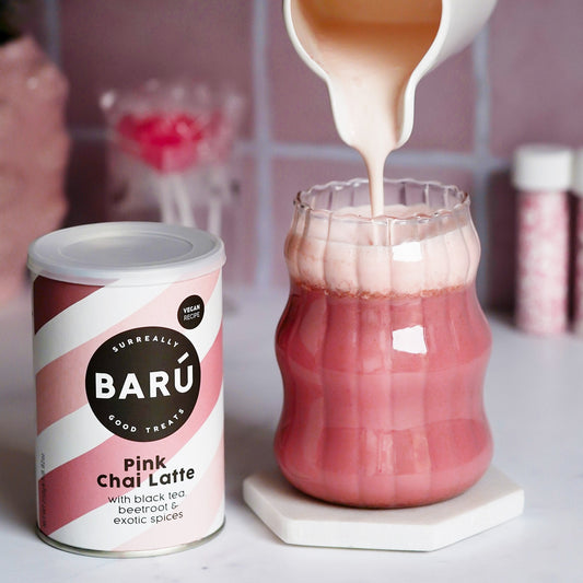 Pink Chai Latte