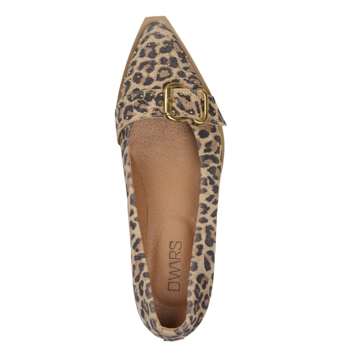 Port Vila loafers met studs Leopard