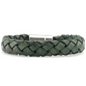 Qoss Bart Herenarmband Groen vlecht