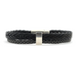 Qoss Heren armband Jack Leer Zwart