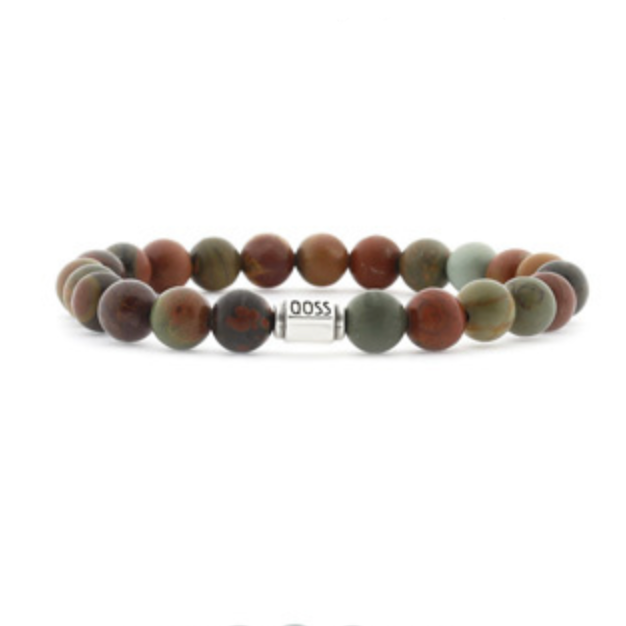 Qoss Heren armband Job Red picasso