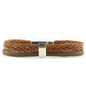 Qoss Jack Herenarmband bruin koord vlecht