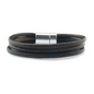 Qoss heren armband Wout bruin leer