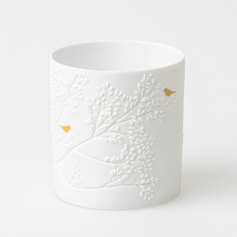 Räder Theelichthouder Golden Birds