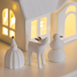 Räder Winter figures Set van 3