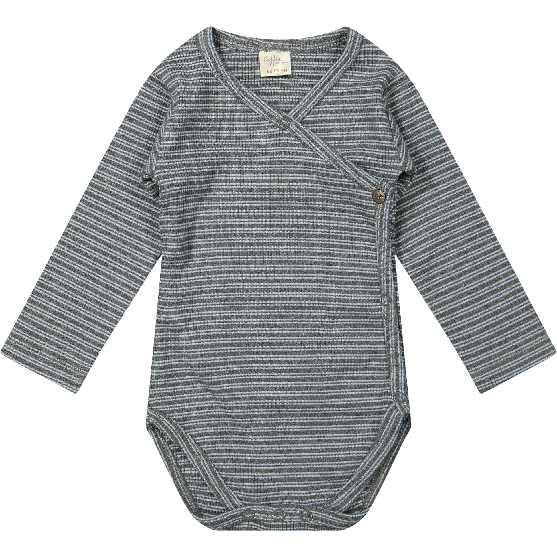 Romper Lee Rib stripe Blue