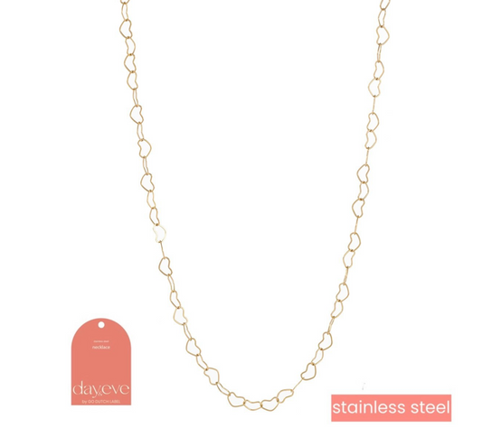 Ketting | Heart Chain Necklace - 14K | N3892-2 | Day & Eve