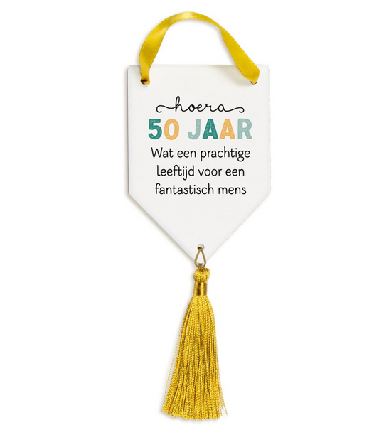 Tassel Deco Klein | 50 jaar