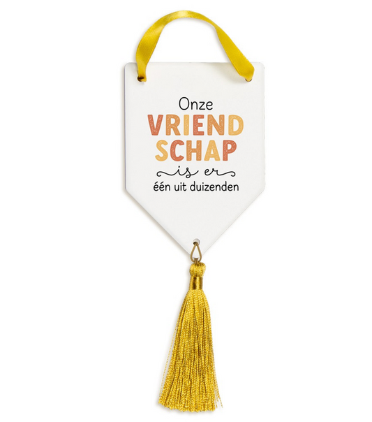 Tassel Deco Klein | Vriendschap