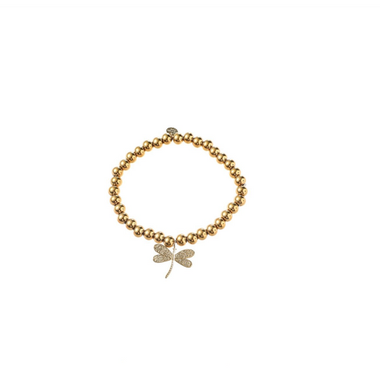 Bracelet | Balsy Dragonlfy | 14K | B56008-2 | Day&Eve | Stainless steel