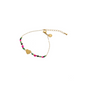 Bracelet | Flat Heart | 14K | Mix | B56335-3 | Day&Eve | Stainless steel