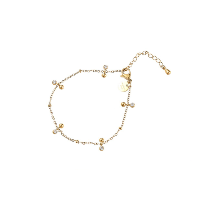 Bracelet | Double Dots | 14K | B56337-2 | Day&Eve | Stainless steel