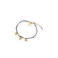Bracelet | 3 Petals | 14K | Dark blue | B56306-2 | Day&Eve | Stainless steel