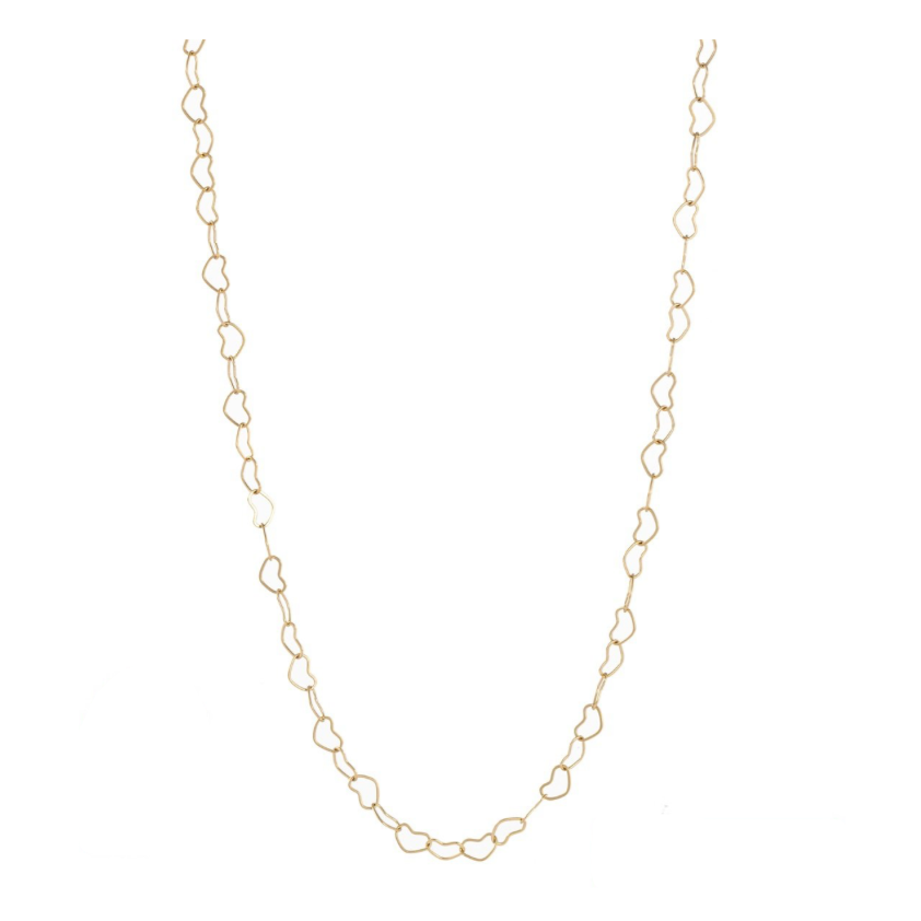 Necklace | Heart Chain | 14K | N3892-2 | Day&Eve | Stainless steel