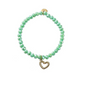Kids Bracelet | Open Heart Charm | Mint | TB2950-62-2 | Day&Eve