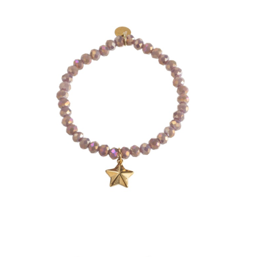 Kids Bracelet | Star Charm | Lilla & Grey | TB2950-38 | Day&Eve