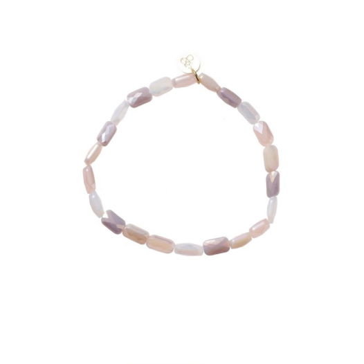 Kids Bracelet | Small Size Box Bead | Lilac | TB5001-06 | Day&Eve