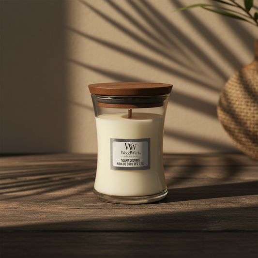 WoodWick | Mini Candle | Island Coconut