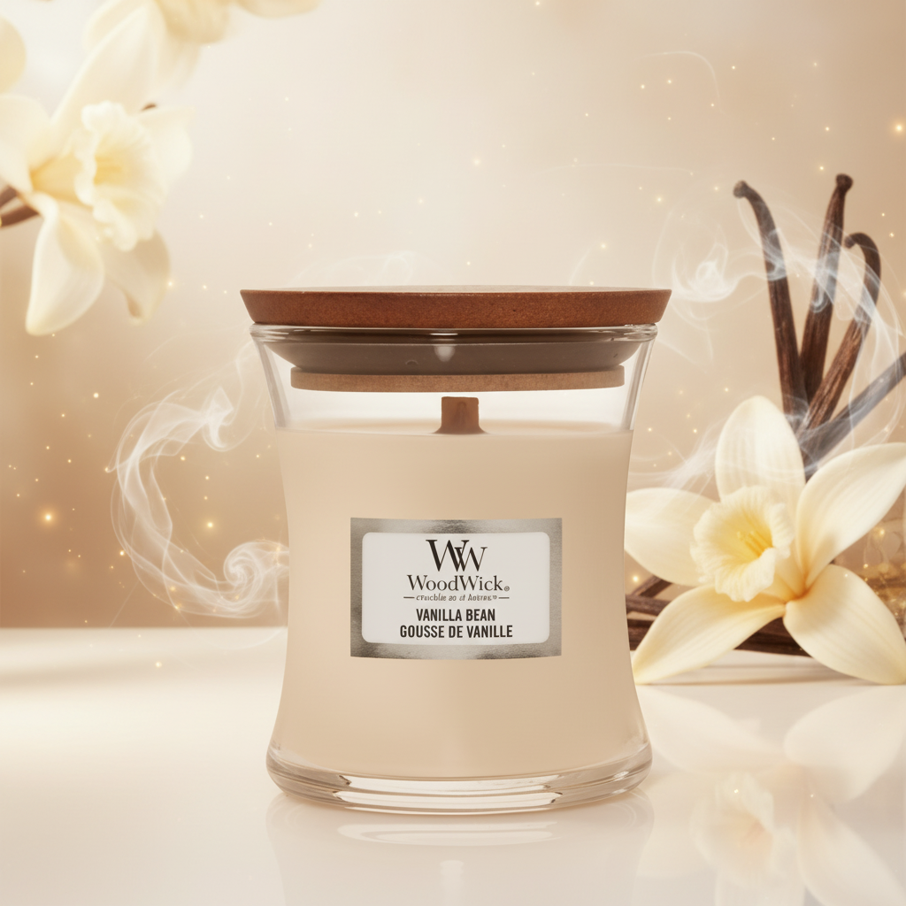 WoodWick | Mini Candle | Vanilla Bean