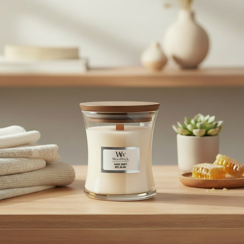 WoodWick | Mini Candle | White Honey