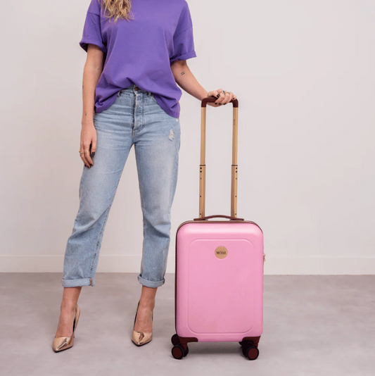 MŌSZ Handbagage Koffer | Lauren Blush Pink | 55cm | 33 liter