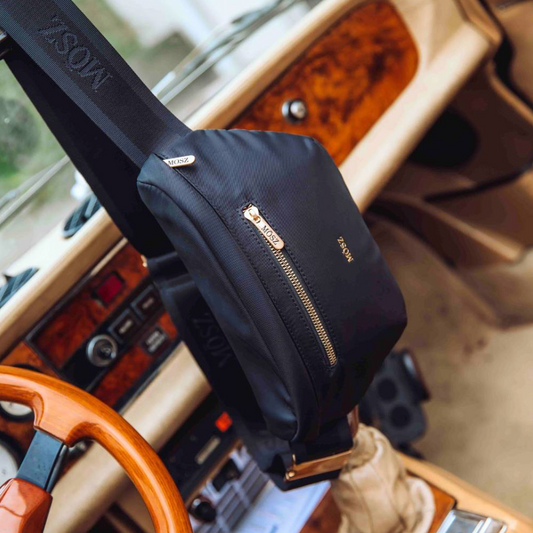 MŌSZ Crossbody heuptas Jessy | Zwart