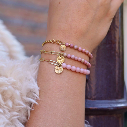 SG | Edelsteen tussenstuk armband | 4mm