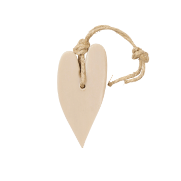 MIJN STIJL | Hart XL | Licht taupe | Cashmere | Circa 100 gram