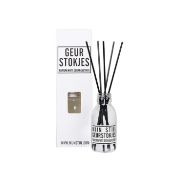 MIJN STIJL | Geurstokjes | White Cedar & Vetiver | 100ml