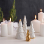Räder | Winter forest | Set 4pcs | Wit - Goud
