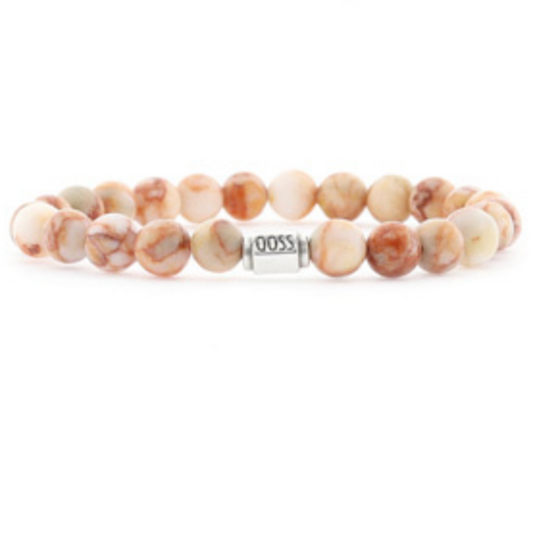 Qoss | Heren armband | Job | Red netwerk