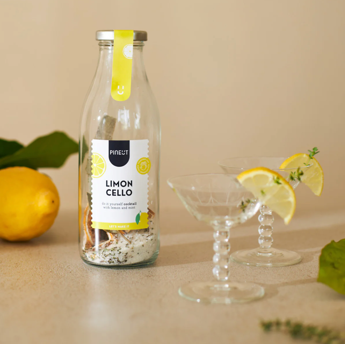 DIY Cocktail | Limoncello | Bottle | BIO