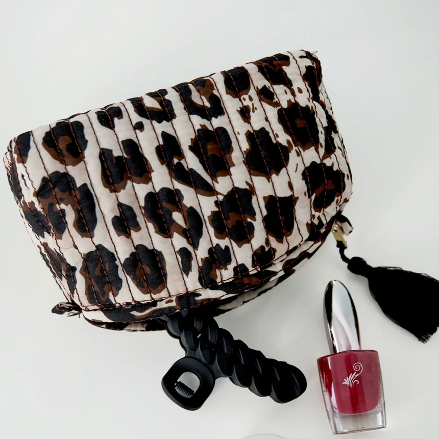 Make-up tas | Luipaard | Small