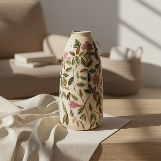 Vaas | Handgeschilderd | Sakura | L