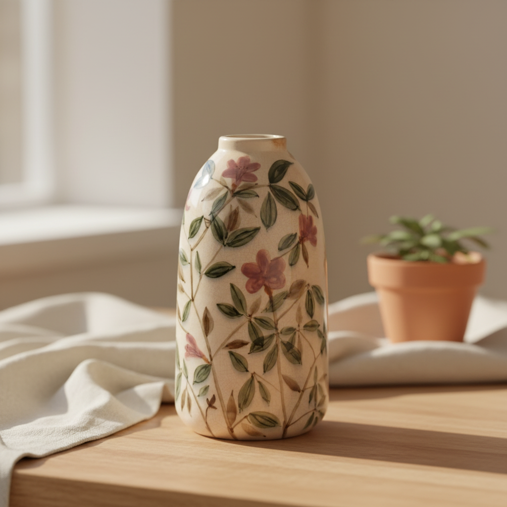 Vaas | Handgeschilderd | Sakura | S