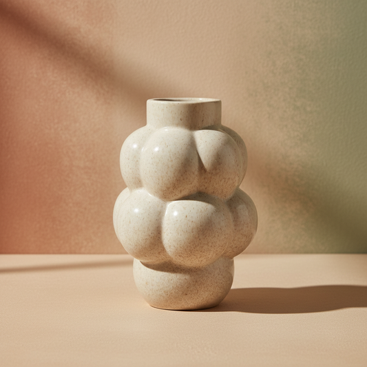 Vaas Bubbels | Beige | M