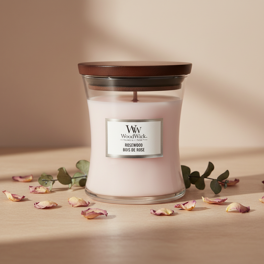 WoodWick | Medium Candle | Rosewood
