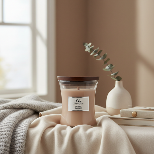 WoodWick | Medium Candle | Cashmere