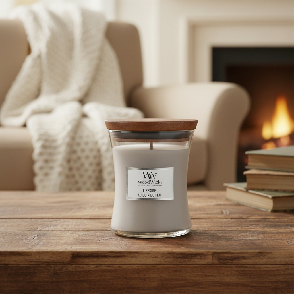 WoodWick | Medium Candle | Fireside