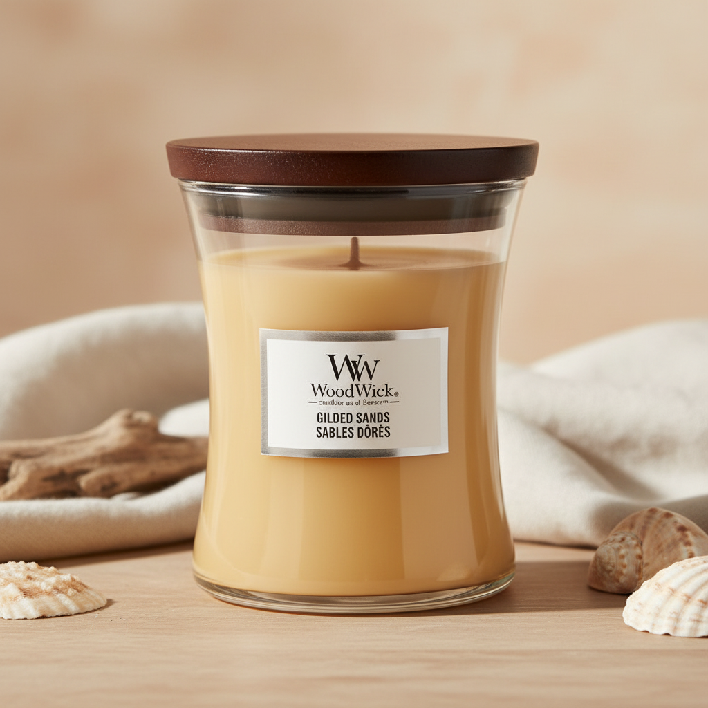 WoodWick | Medium Candle | Gilded Sands