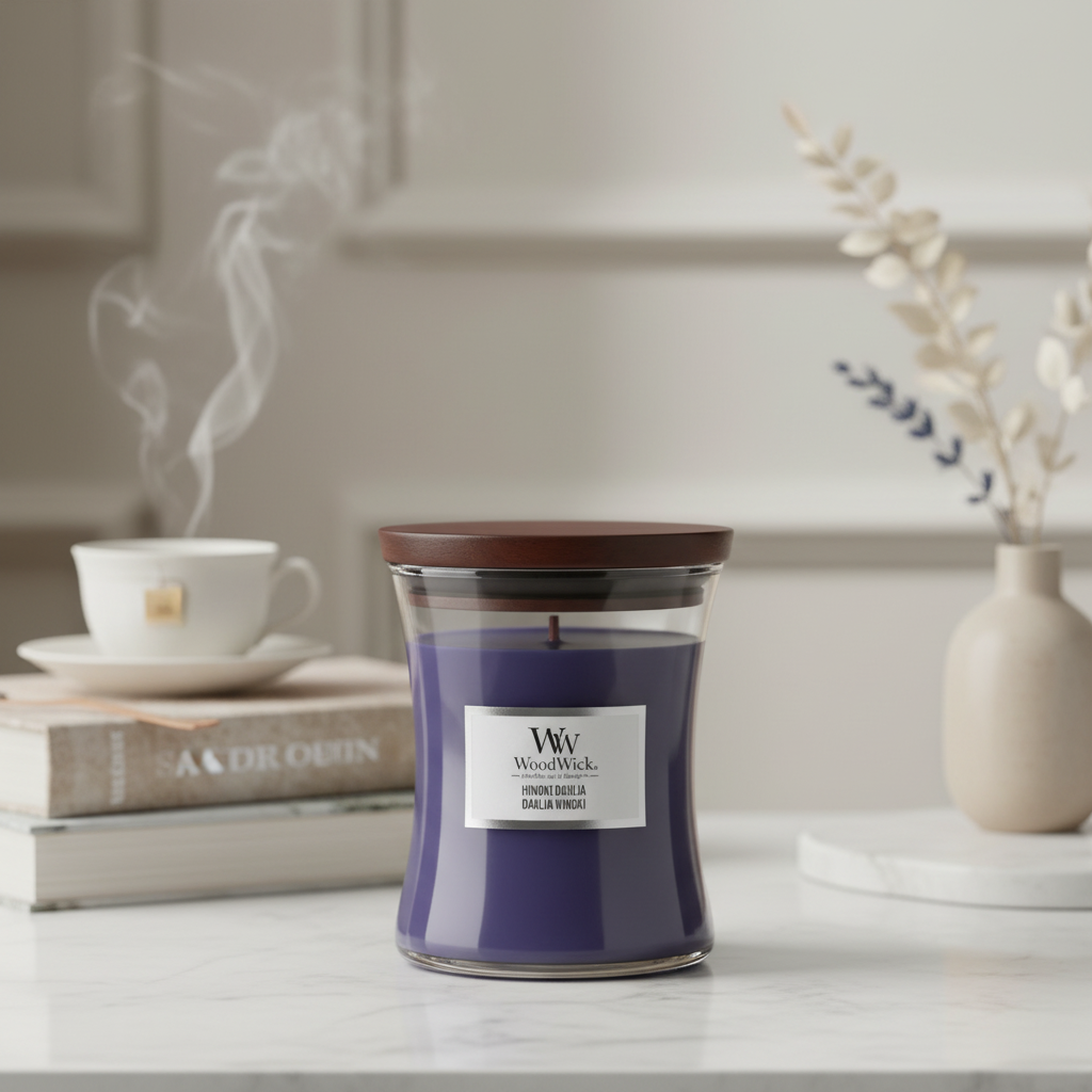 WoodWick | Medium Candle | Hinoki Dahlia