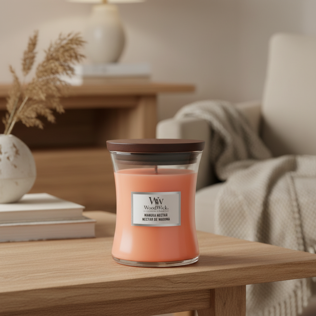 WoodWick | Medium Candle | Manuka Nectar