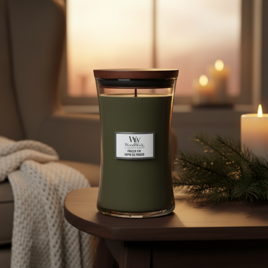 WoodWick | Large Candle | Frasier Fir