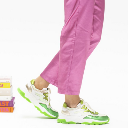 DWRS Sneaker | Chester | White-Green