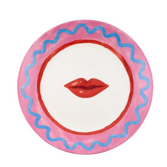 Ontbijtbord Amore | Keramiek | 22x22x2,3cm