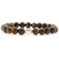 Qoss Job Herenarmband - Tiger Eye Natuursteen