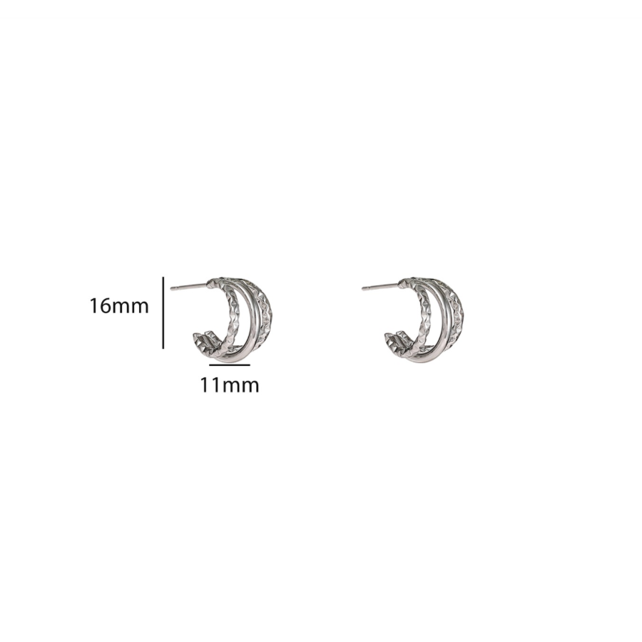 3way Hoop | RH | E56211-1 | Day&Eve | Stainless steel