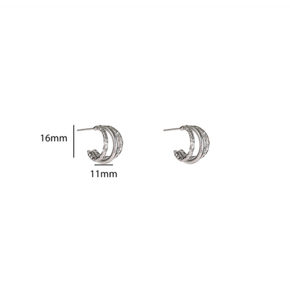 3way Hoop | RH | E56211-1 | Day&Eve | Stainless steel