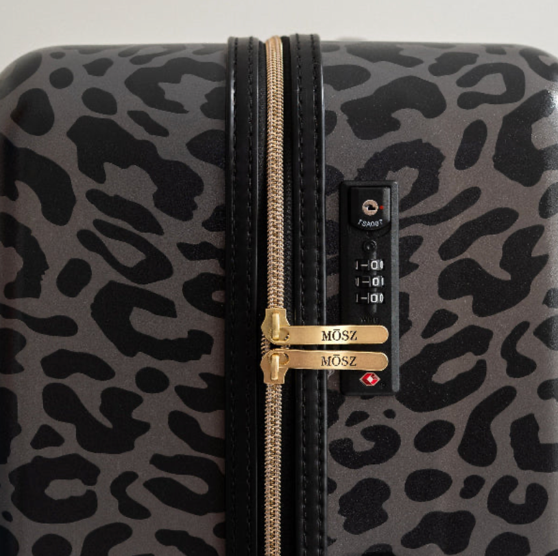MŌSZ Grote Koffer | Lauren Nero Leo | 76 cm | 95 liter